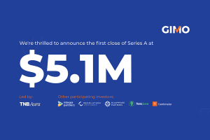 GIMO HUY ĐỘNG THÀNH CÔNG 5,1 TRIỆU USD TRONG ĐỢT GỌI VỐN ĐẦU TIÊN CỦA VÒNG SERIES A